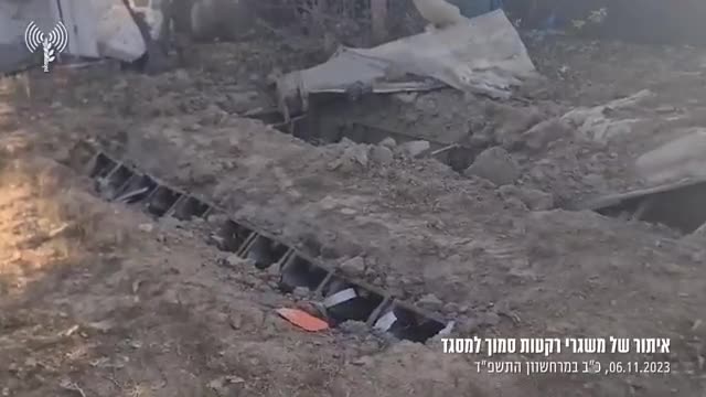 Israeli forces operating in the northern Gaza Strip have located several rocket launchers and some 50 rockets, located in a compound used by a youth movement and a mosque, the military says